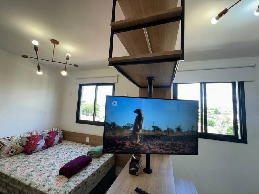 Apto Tesla 02,com Piscina E Ar Condicionado Apartment Sao Carlos (Sao Paulo)